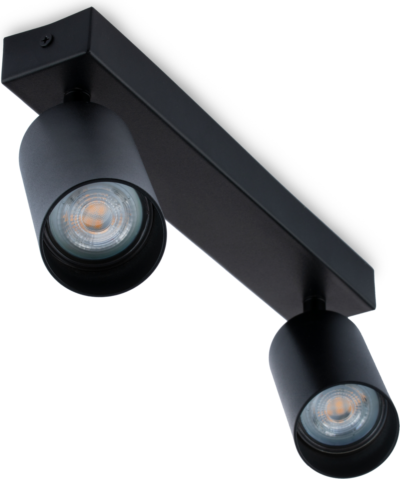 LUMILED lampa sufitowa spot sufitowy GU10 reflektor sufitowy 2-światłowy reflektor punktowy do sufitu reflektor sufitowy lampa sufitowa reflektory obrotowe obrotowe 230V