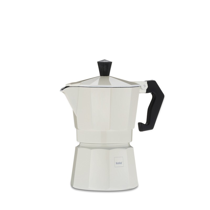 KELA Dzbanek do espresso Italia 3 filiżanki beżowy KL-10550