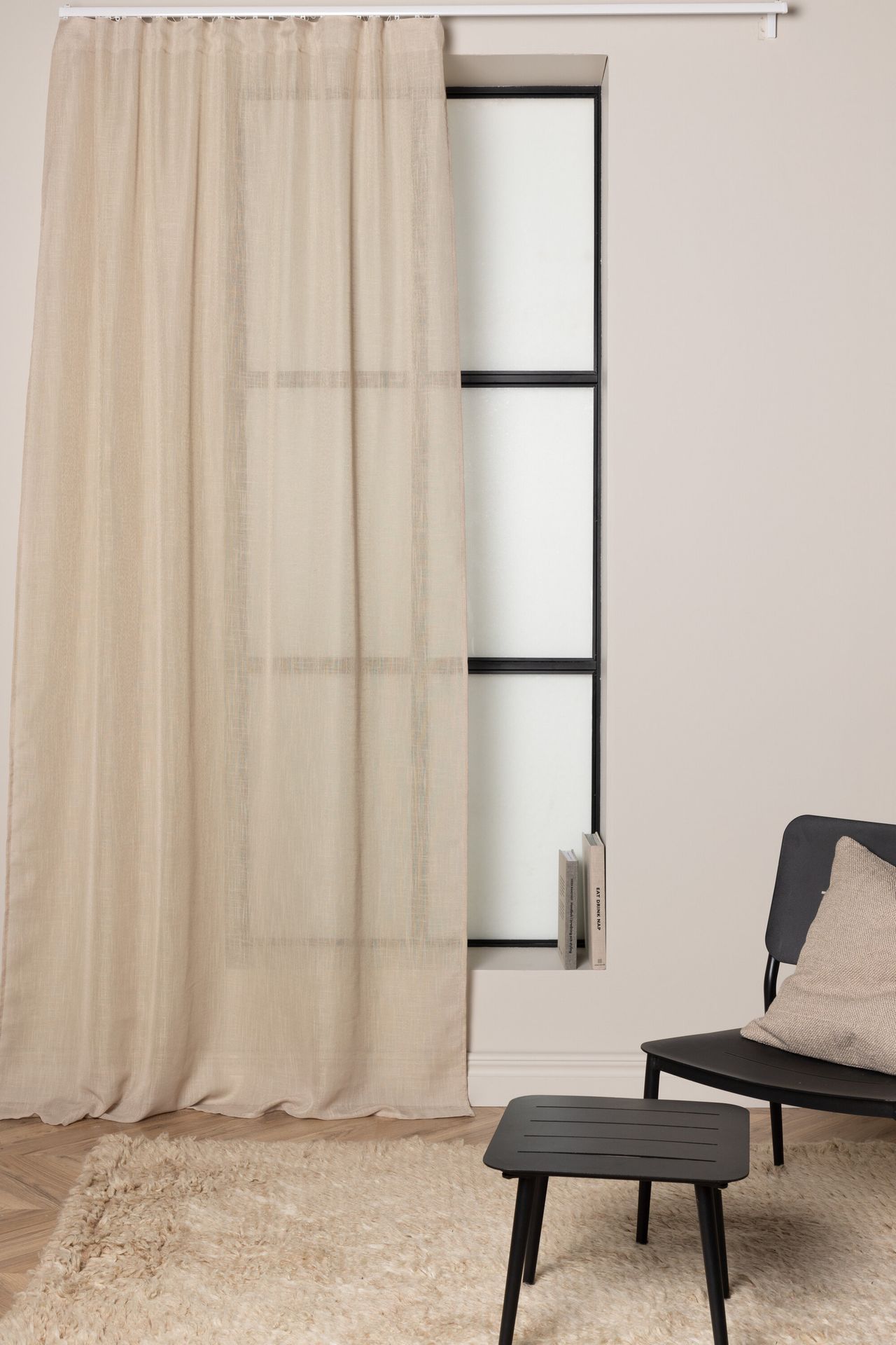Venture Home Zasłona Kaya Beżowa