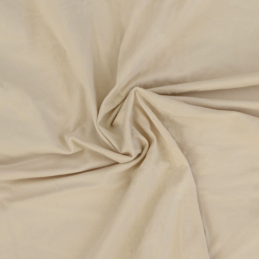 Prześcieradło jersey z lycrą 180x200cm jasnobeżowe