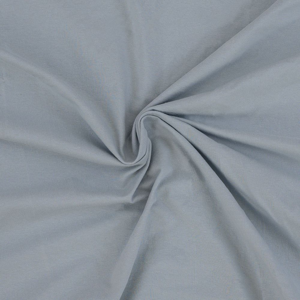 Prześcieradło jersey z lycrą 180x200cm jasnoszare