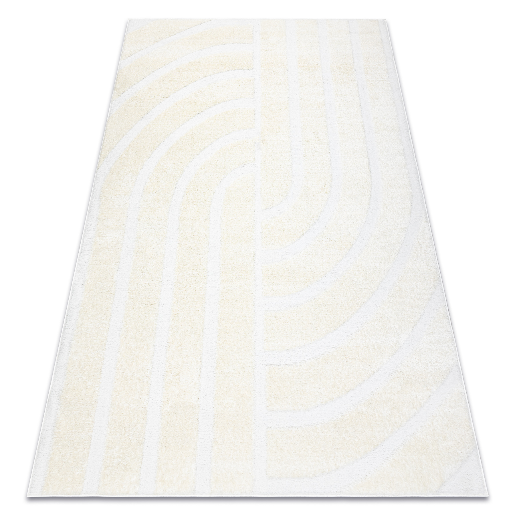 Dywan MODE 8631 geometryczny krem beżowy 240x330 cm