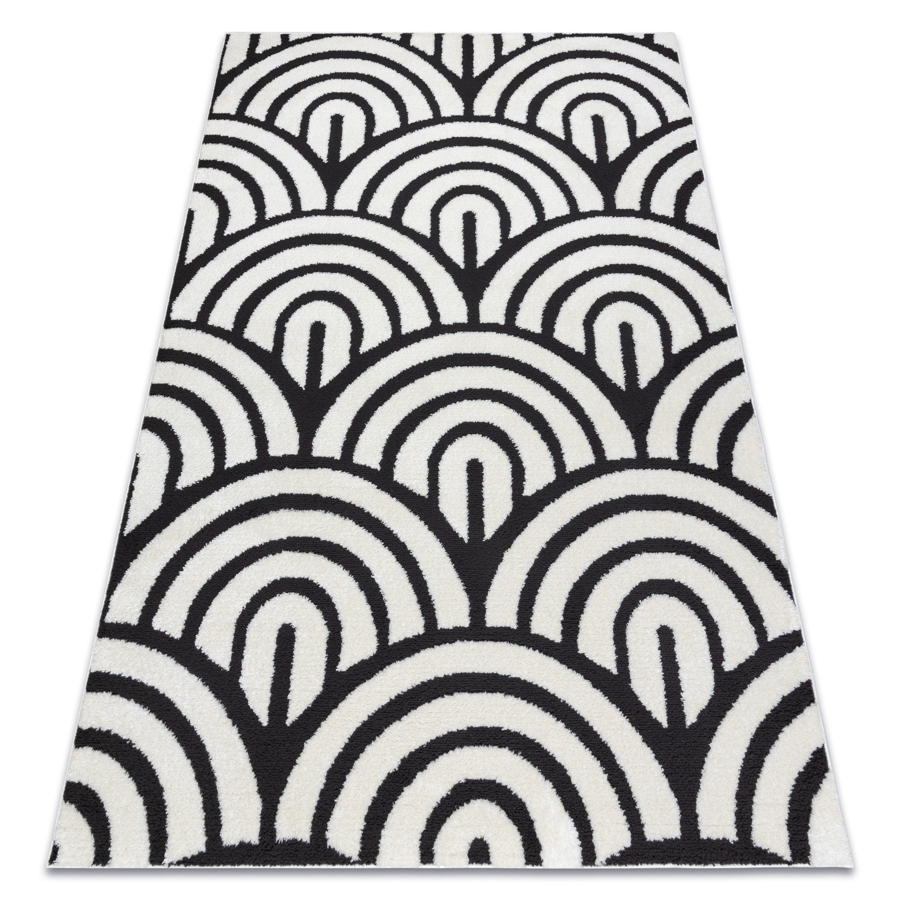 Dywan MODE 8629 muszle krem / czarny 140x190 cm