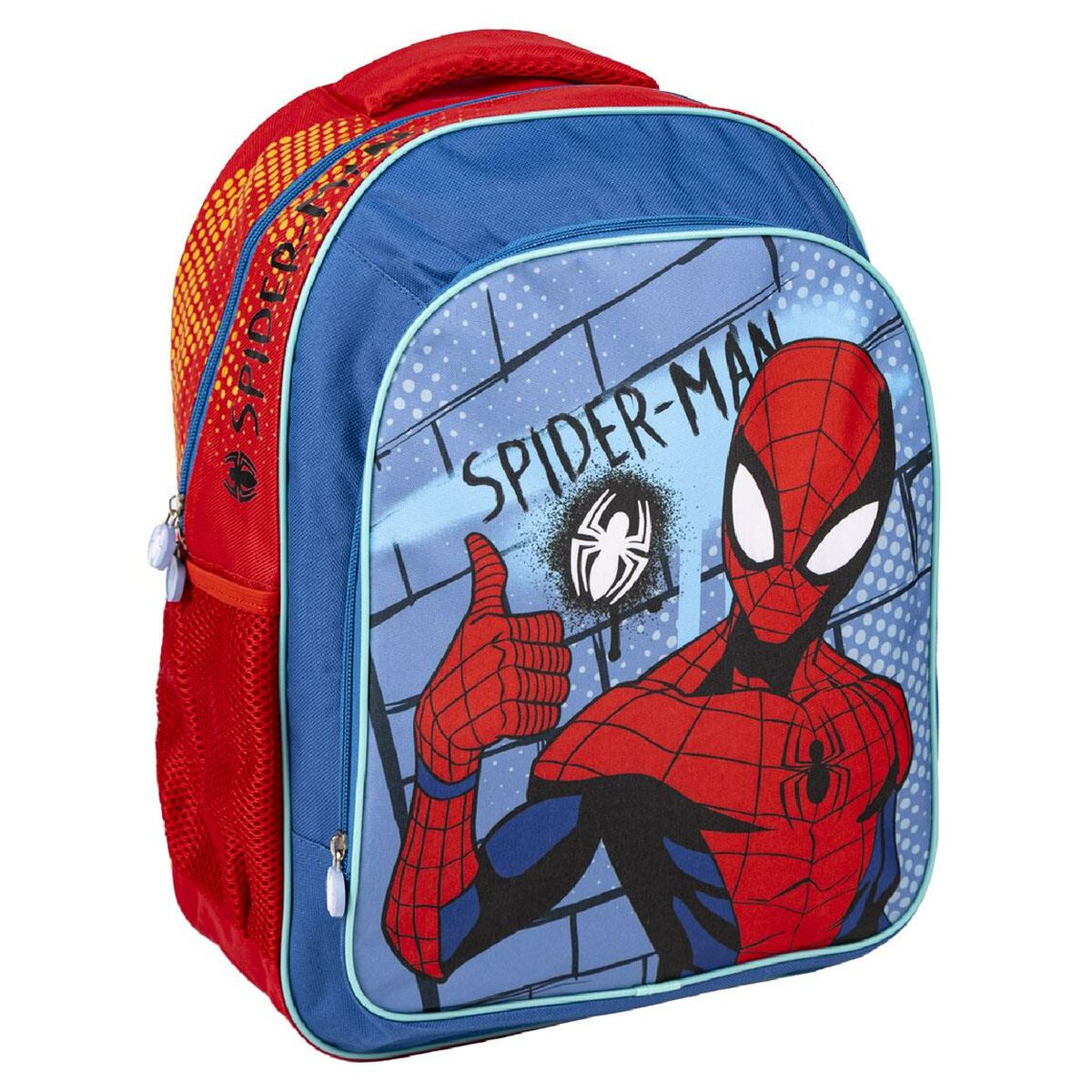 Plecak szkolny Spiderman czerwony niebieski