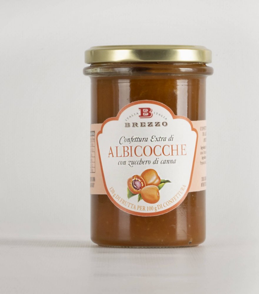 Dżem morelowy extra, 350 g (120 g owoców na 100 g) / Brezzo