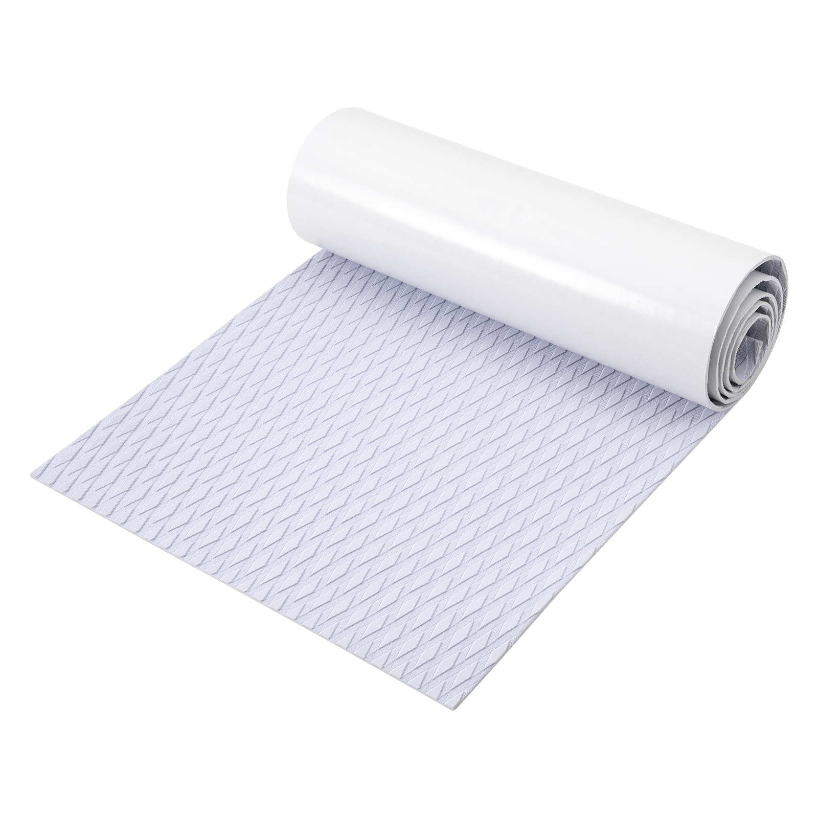 Pianka EVA do łodzi z drewna tekowego 230 * 55 cm samoprzylepna mata antypoślizgowa na pokład (szara)