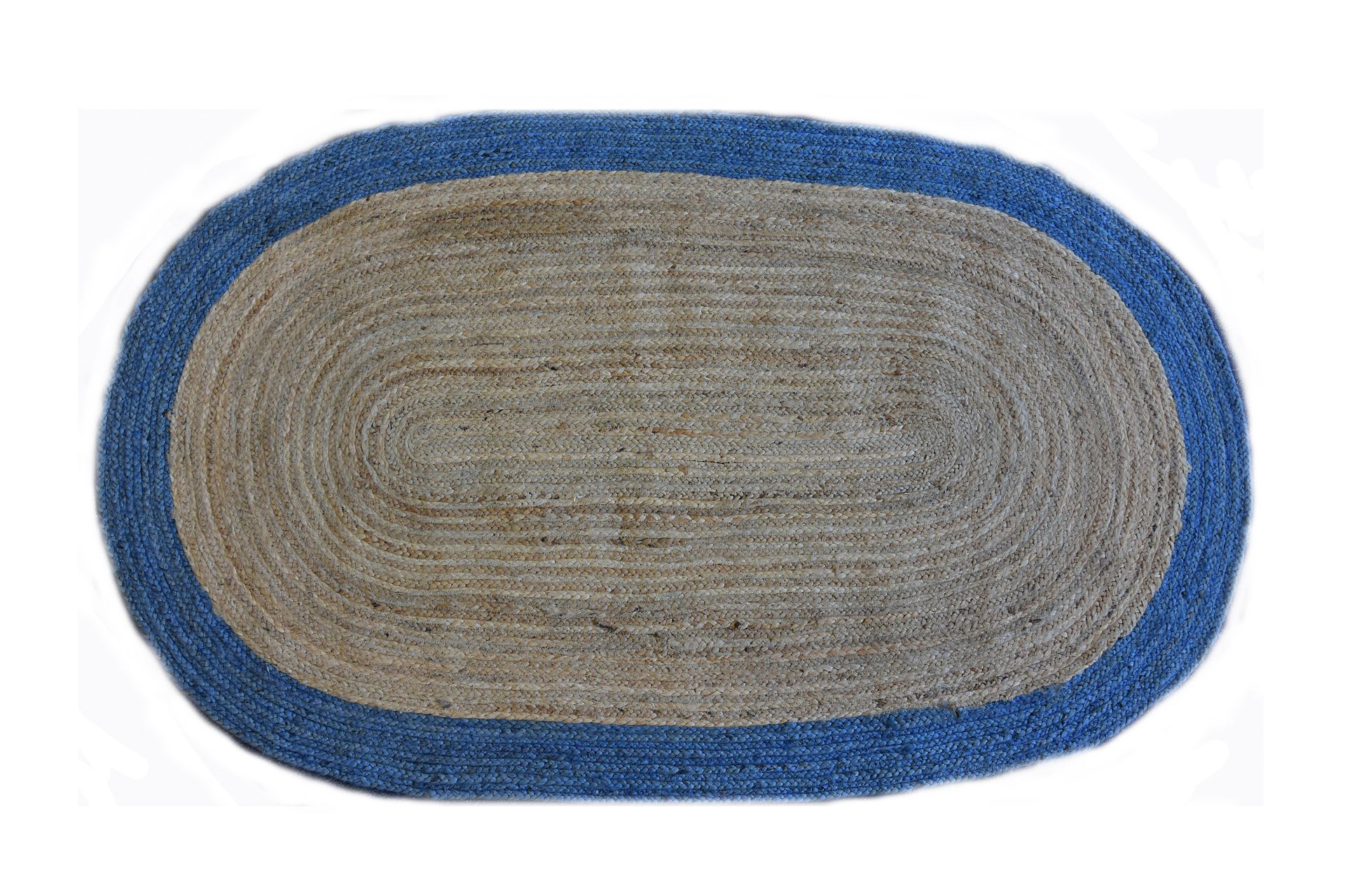Dywan Roberta oval 59 natur/blue 120x180