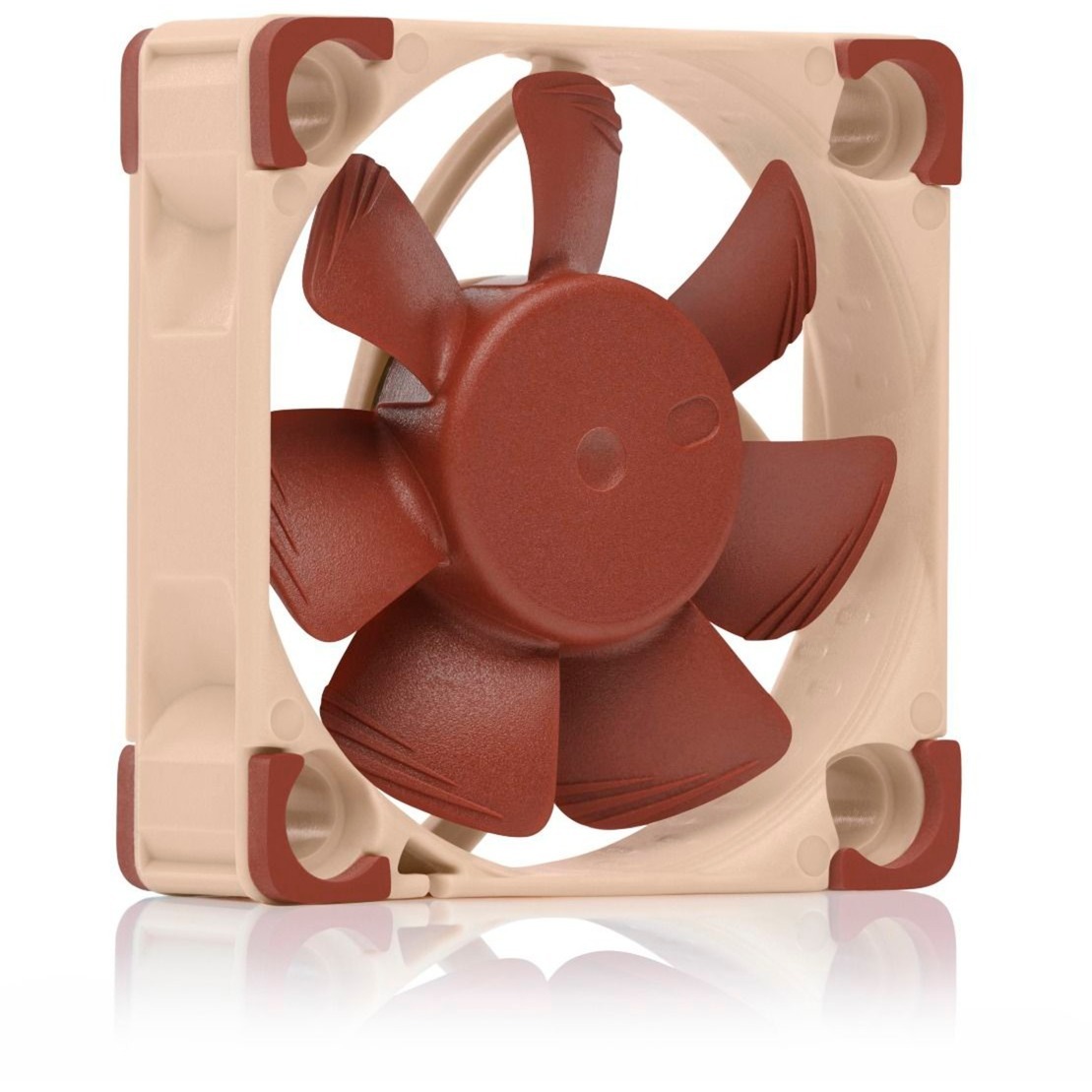 Noctua NF-A4x10 24V PWM, cichy wentylator 40 mm do drukarek 3D i innych zastosowań (40x10 mm, brązowy)