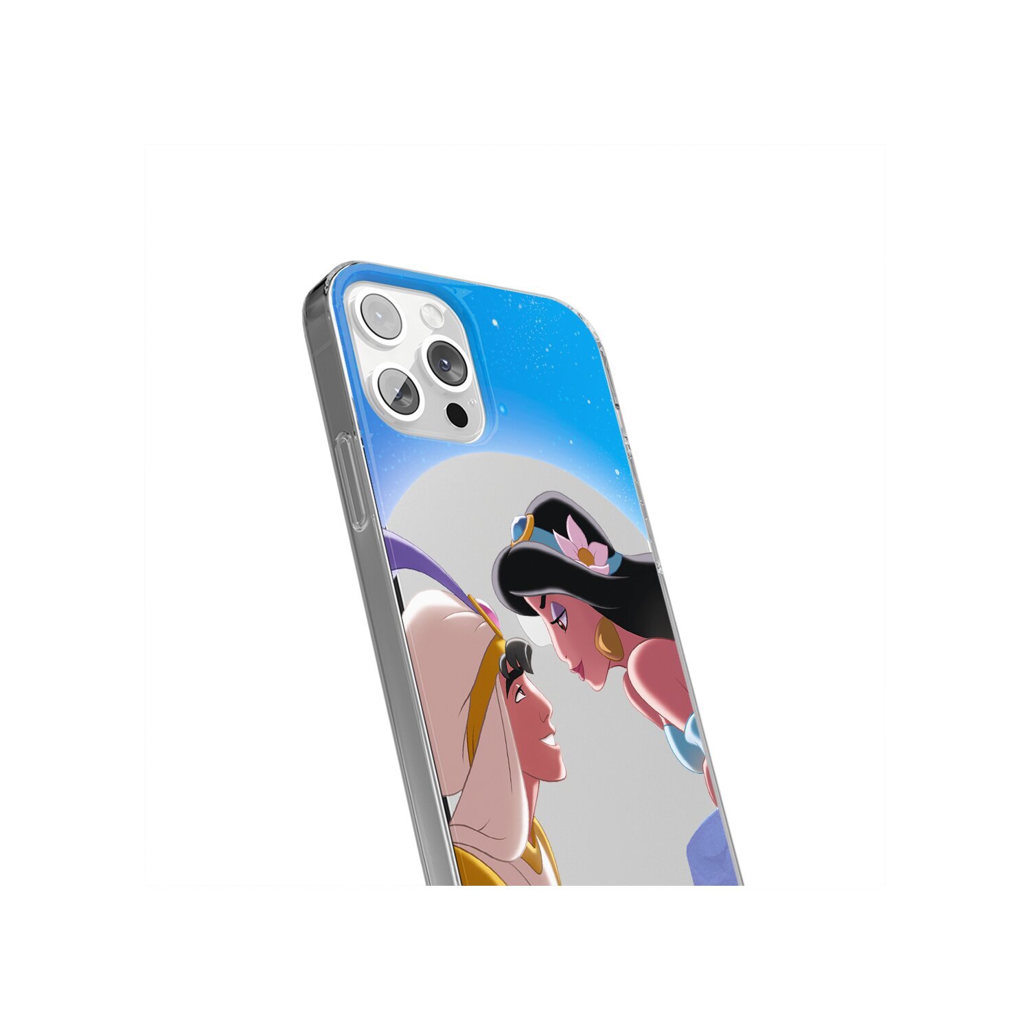 Etui na telefon komórkowy Jasmin&Aladdin-001 Disney Partial Print Transparent kompatybilne z Xiaomi 11 Lite 5G NE