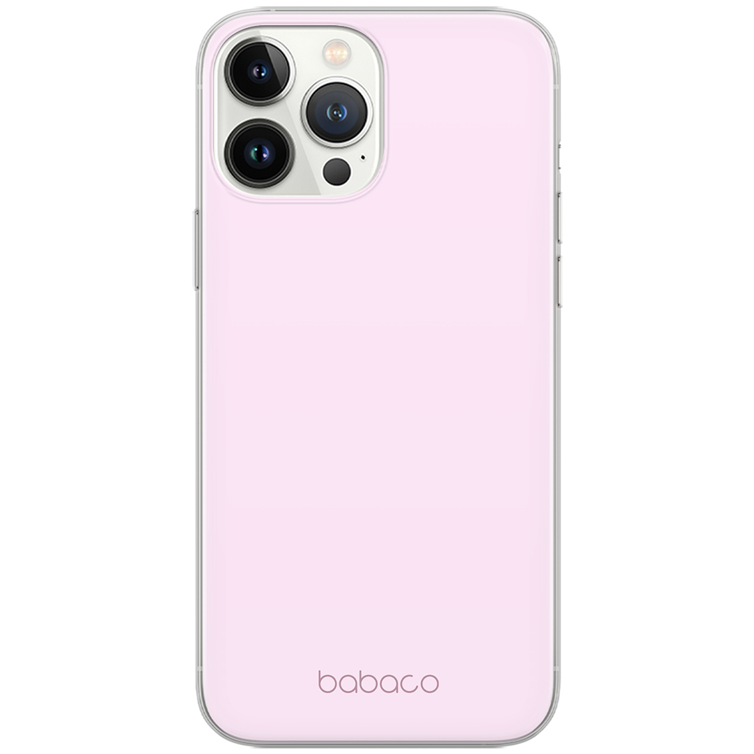 Etui do Samsung A14 4G/5G Classic 009 Babaco Nadruk pełny Różowy jasny