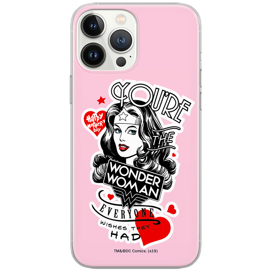 Etui do Samsung M52 5G Wonder Woman 014 DC Nadruk pełny Różowy