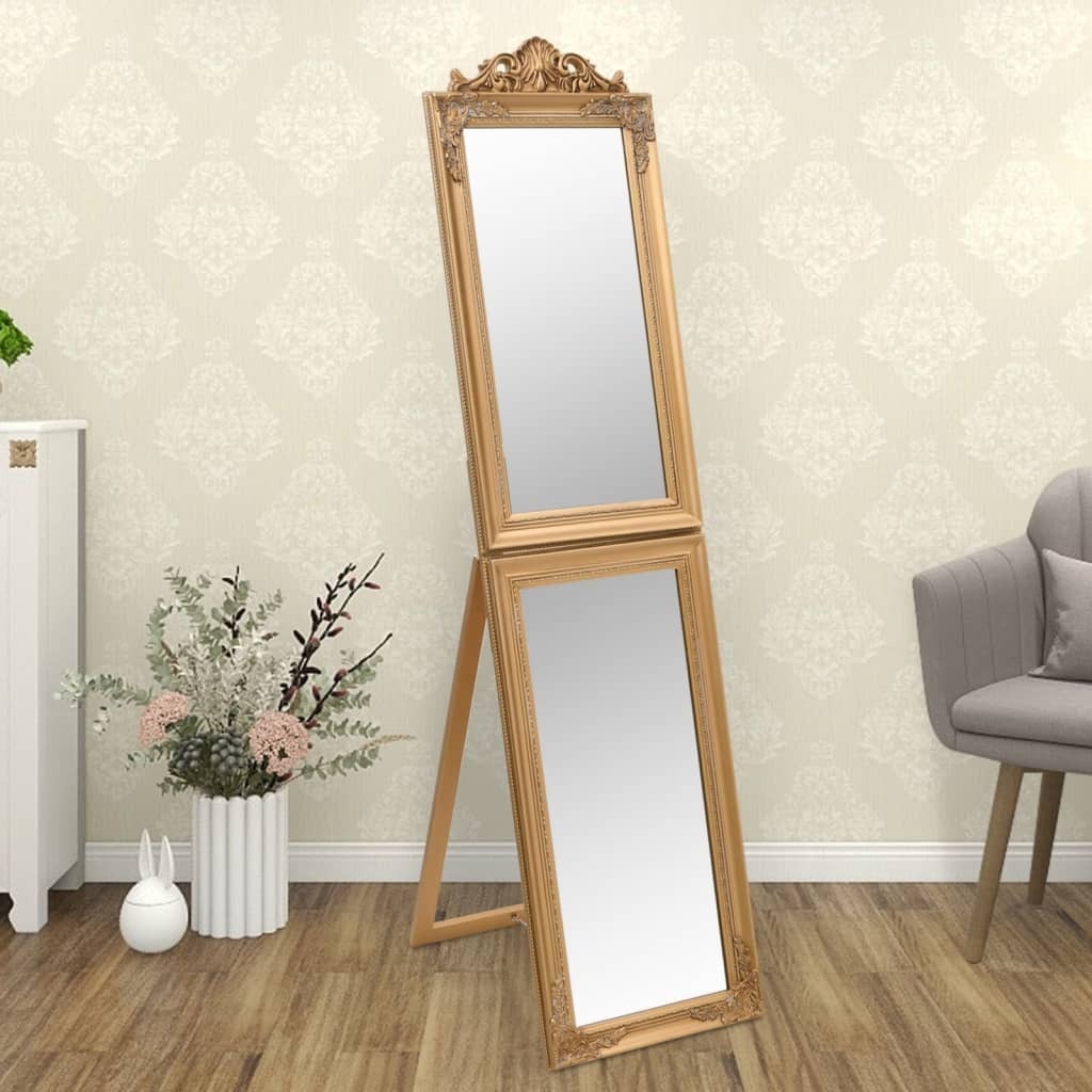 Lustro stojące Golden 50x200 cm