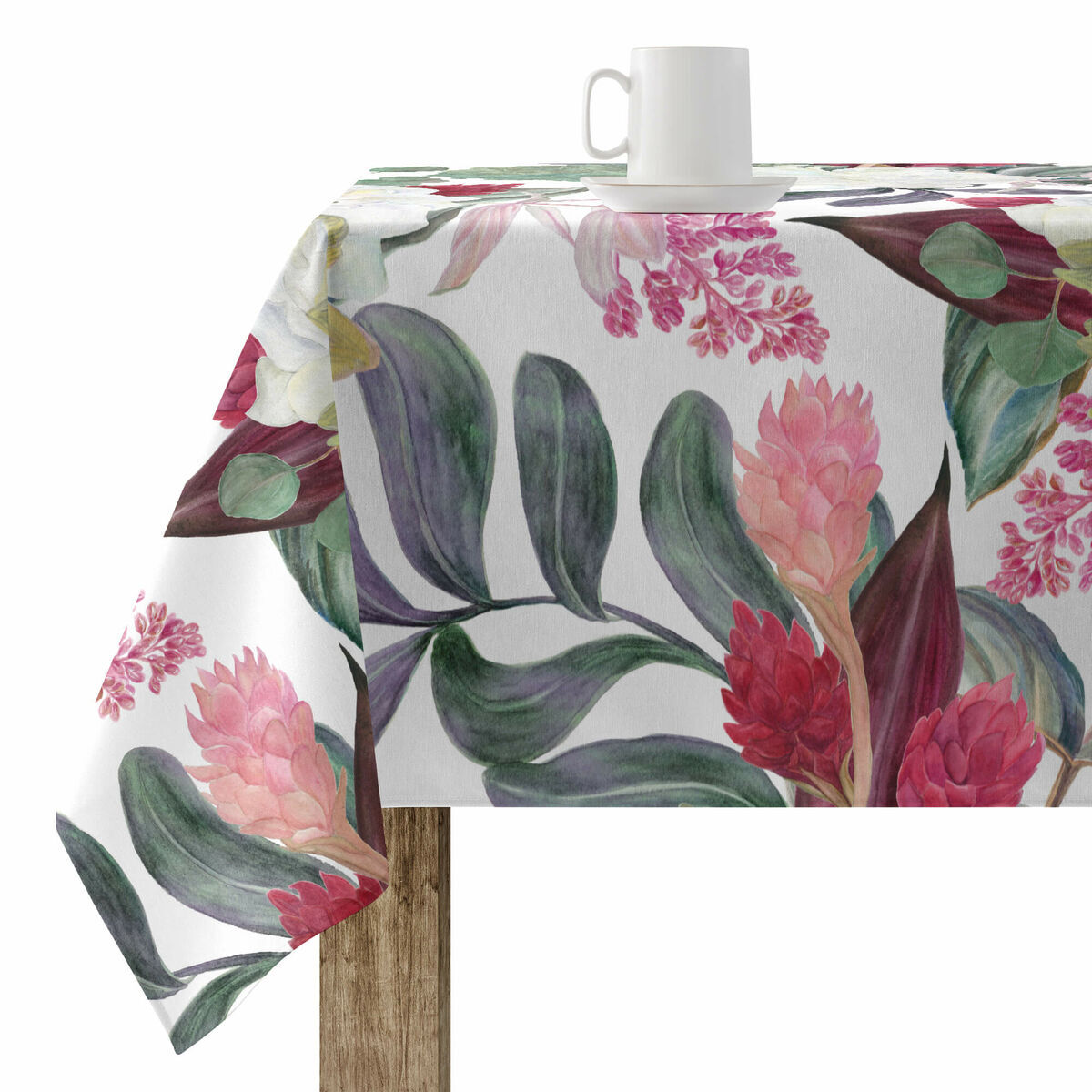 Obrus plamoodporny Belum 0318-105 Kolorowy 180 x 200 cm Tropical