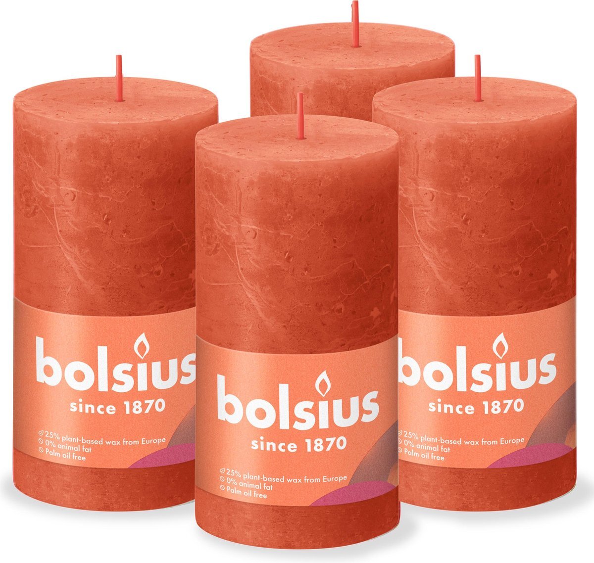 Świeca kulista Bolsius rustykalny eukaliptus zielony ø 14,5 cm