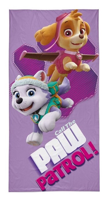 Bawełniany ręcznik plażowy dla dzieci 70x140 PAW Patrol, wielokolorowy 14