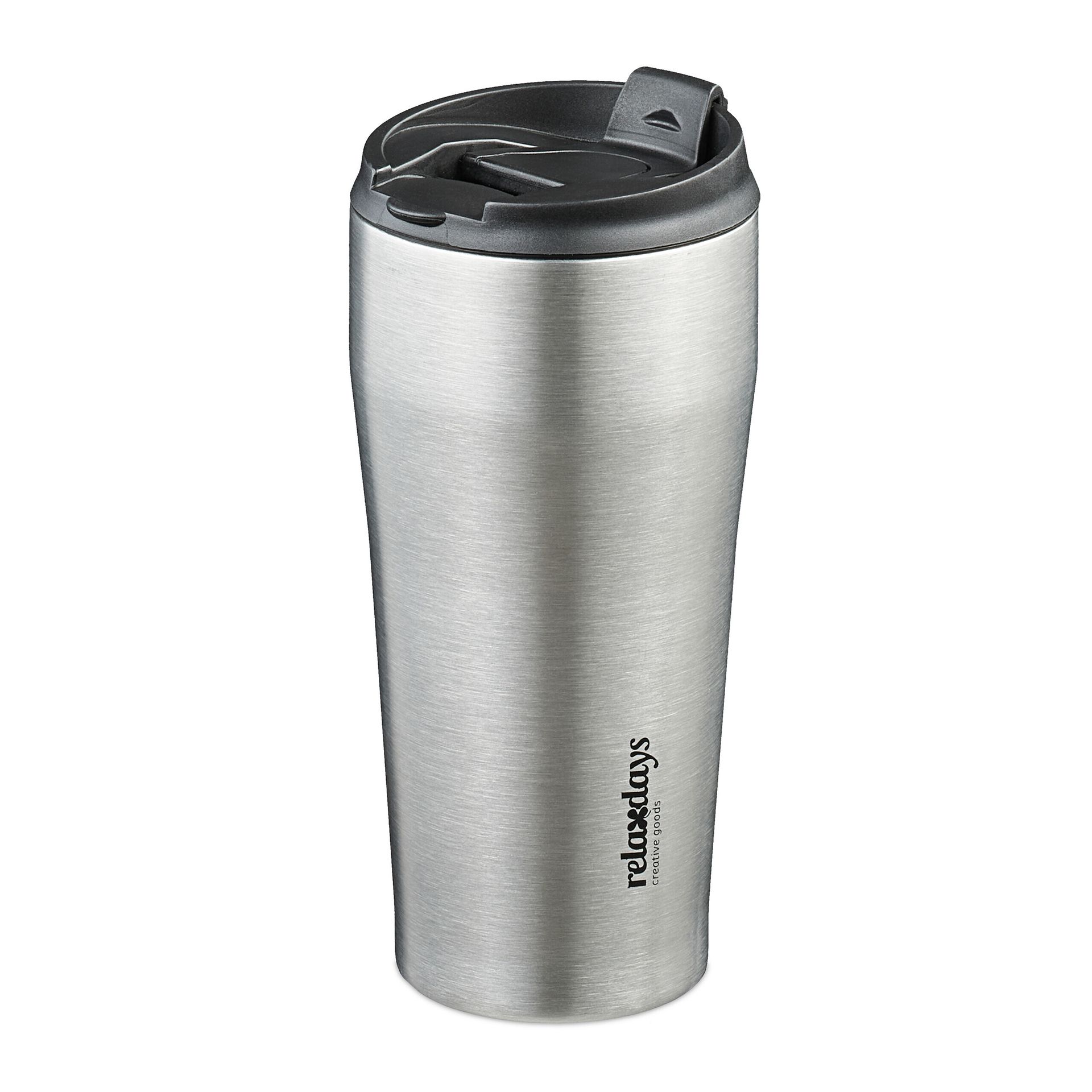 kubek termiczny relaxdays stal nierdzewna 400ml