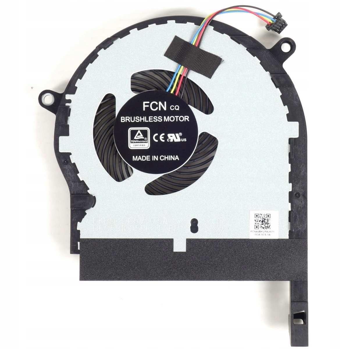 Wentylator chłodzący procesor laptopa dla Asus ROG FX504 GPU DFS531005PL0T