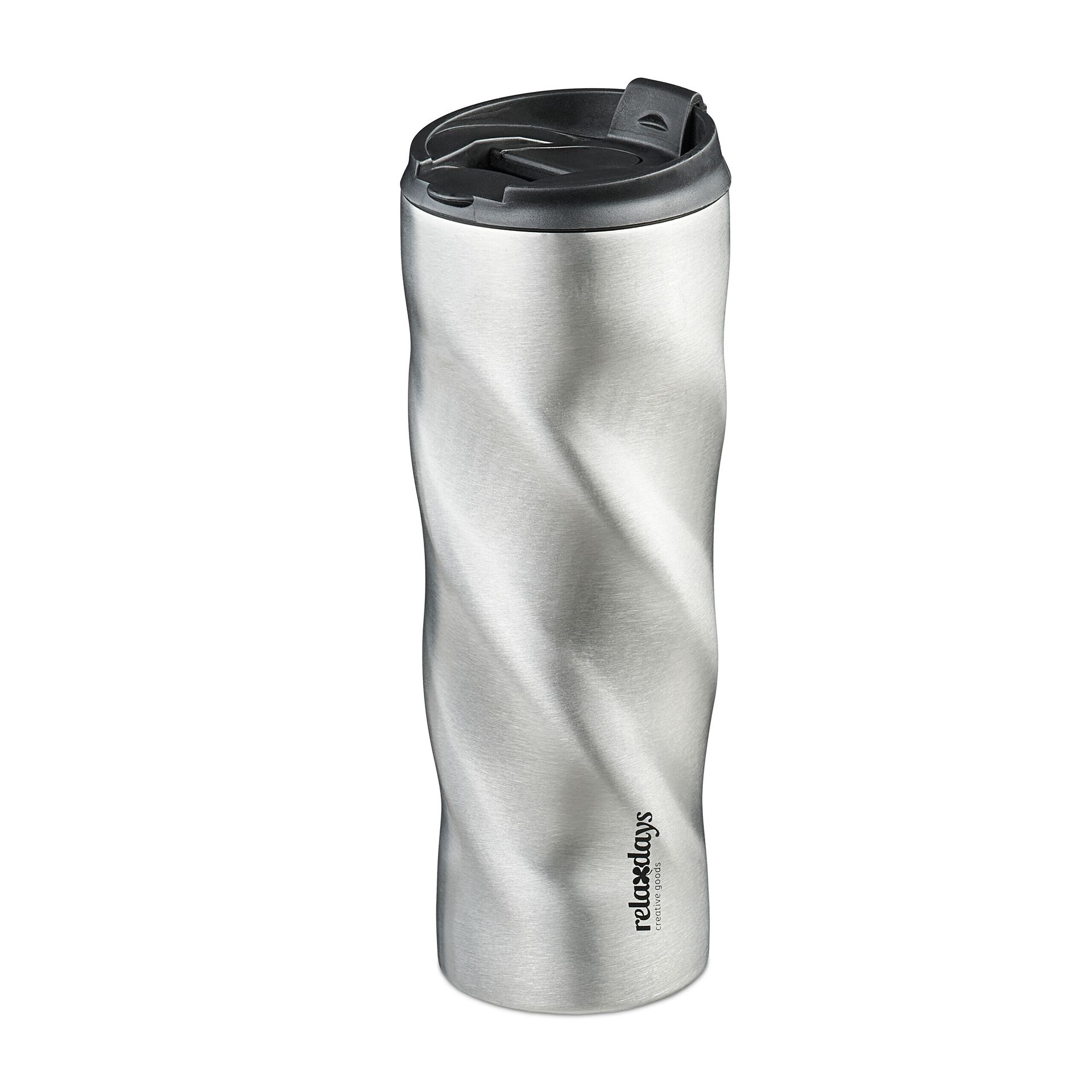 relaxdays kubek termiczny stal nierdzewna 500ml