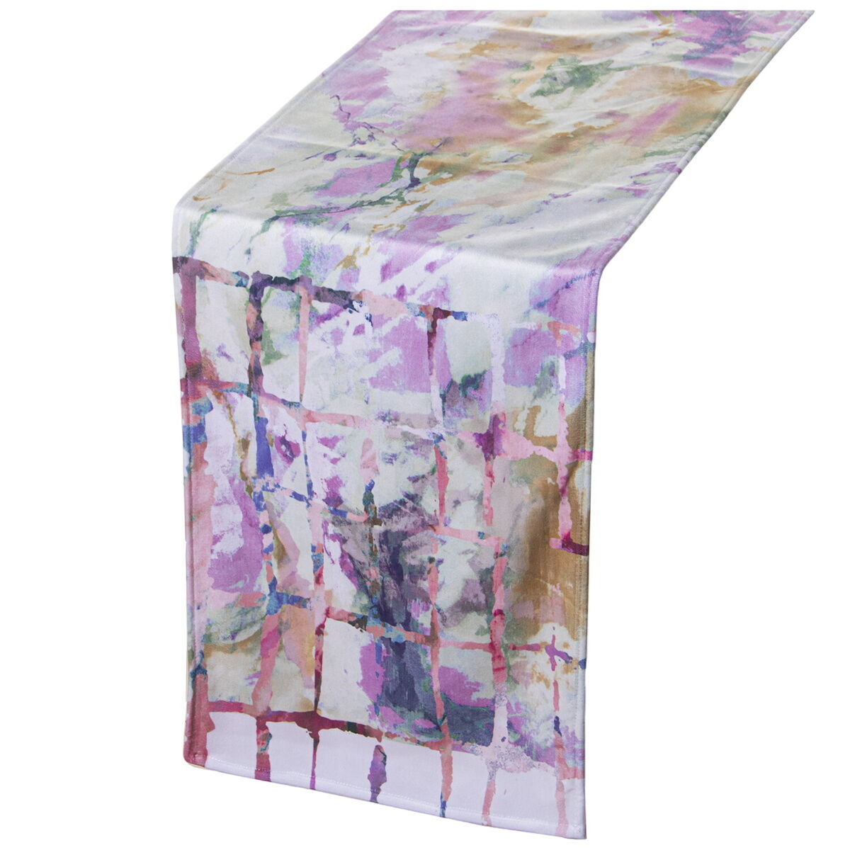 Bieżnik na stół Alexandra House Living Kolorowa tkanina 180 x 30 cm aksamitna