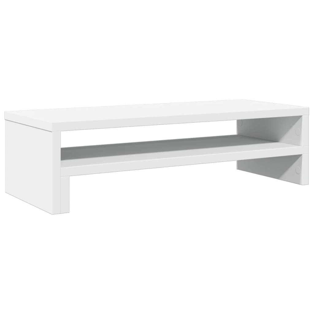 vidaXL Podstawa pod monitor biała 54x22x15 cm Materiał drewnopochodny