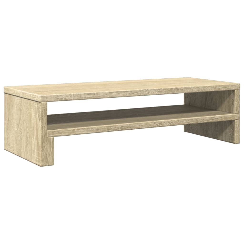 vidaXL Podstawa pod monitor dąb sonoma 54x22x15 cm Materiał drewnopochodny