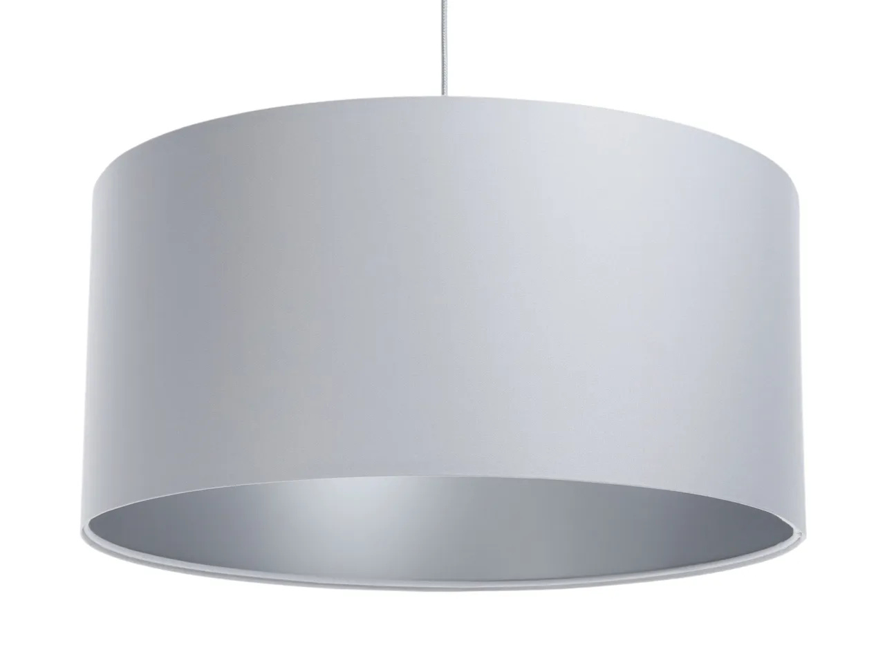 Lampa wisząca MODERN 50 szara/srebrna