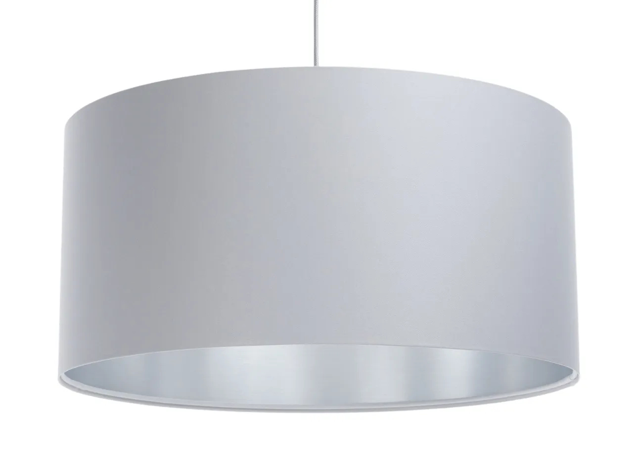 Lampa wisząca MODERN 50 szara/srebrne lustro
