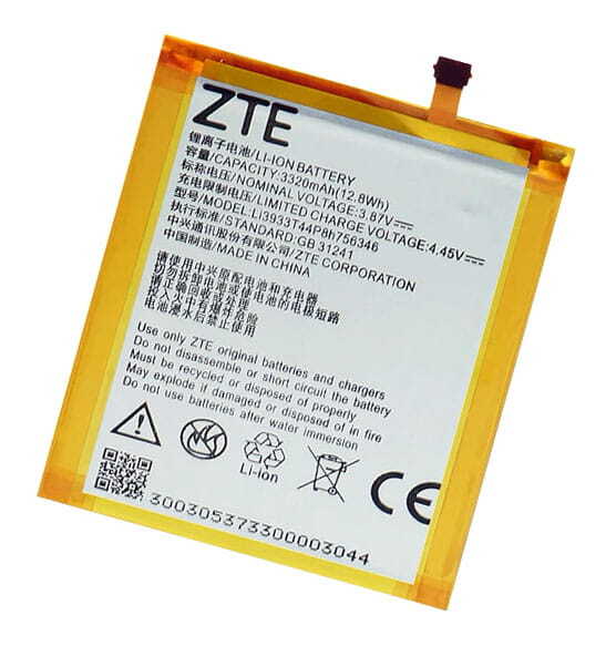 Bateria do ZTE Axon 7s A2018 3140mAh Li3931T44P8h756346