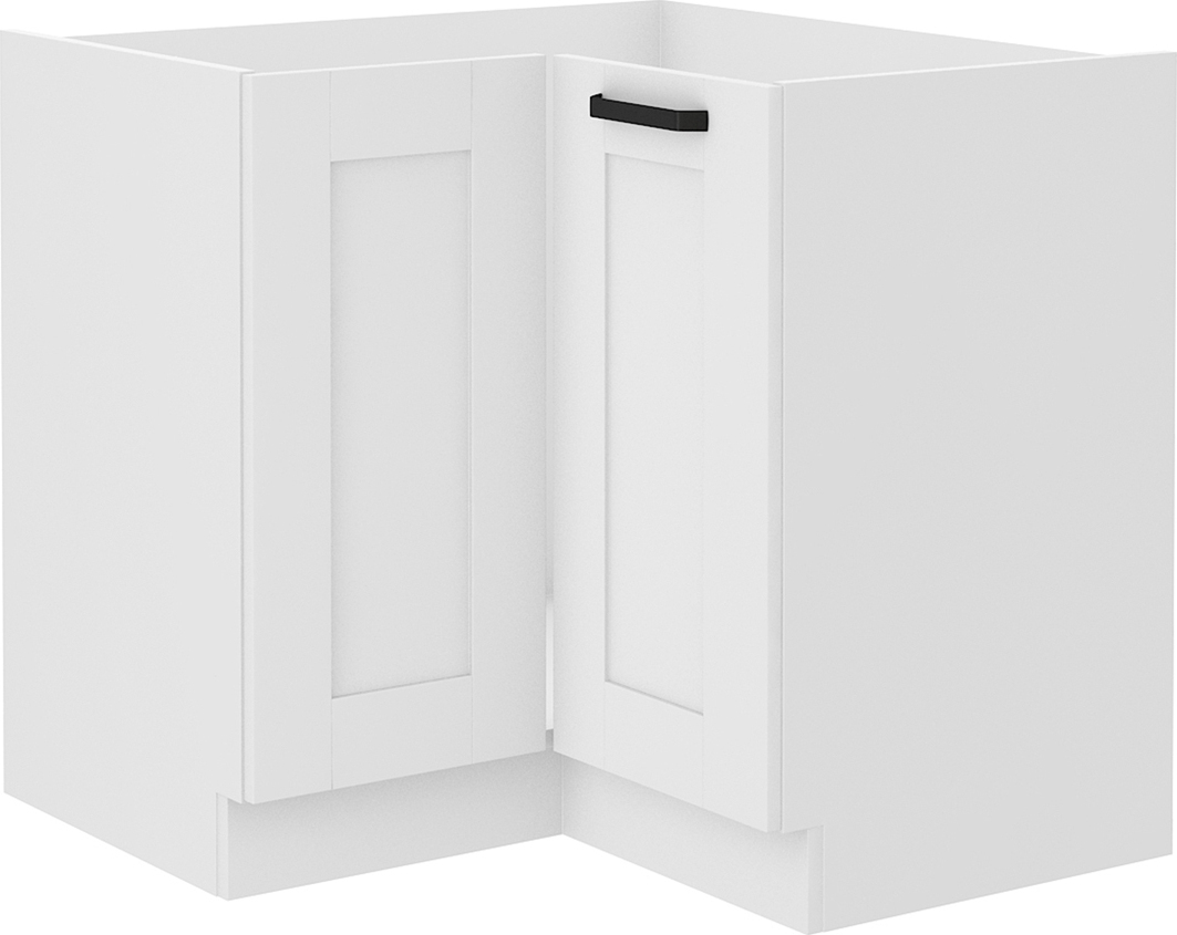 Kondela Szafka kuchenna narożna dolna Lula 89x89 ND 1F BB - biała