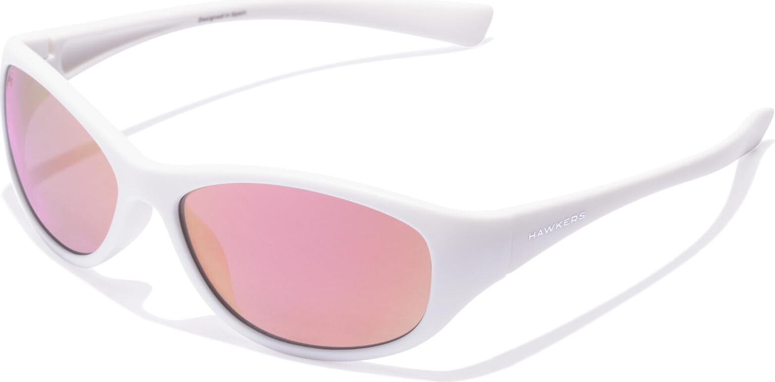 Dziecięce okulary przeciwsłoneczne Hawkers RAVE KIDS Ø 38 mm białe