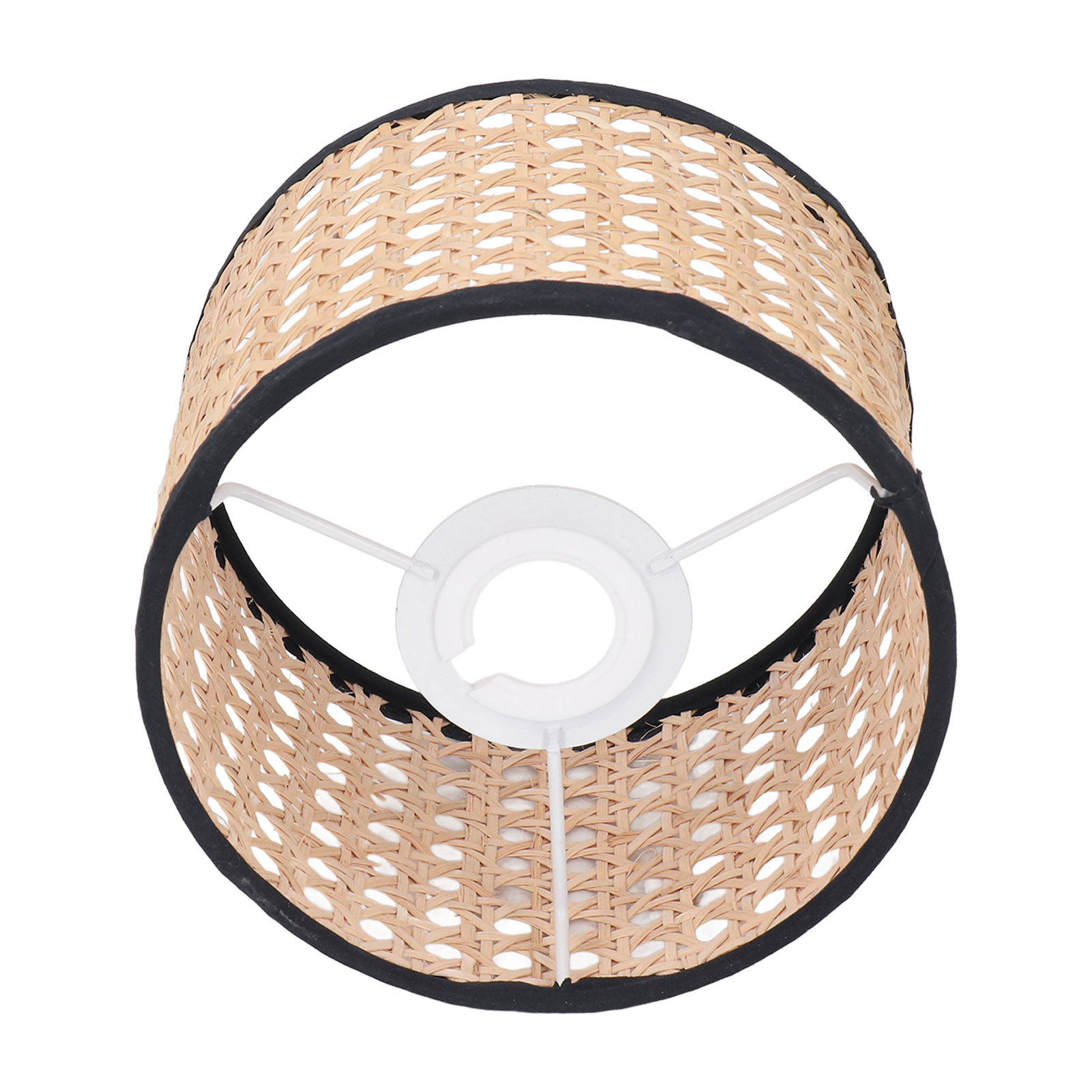 Rattanowy klosz lampy, rattanowy klosz lampy, rattanowa osłona lampy, rattanowy klosz żyrandola, rattanowy tkany klosz lampy, klosz lampy