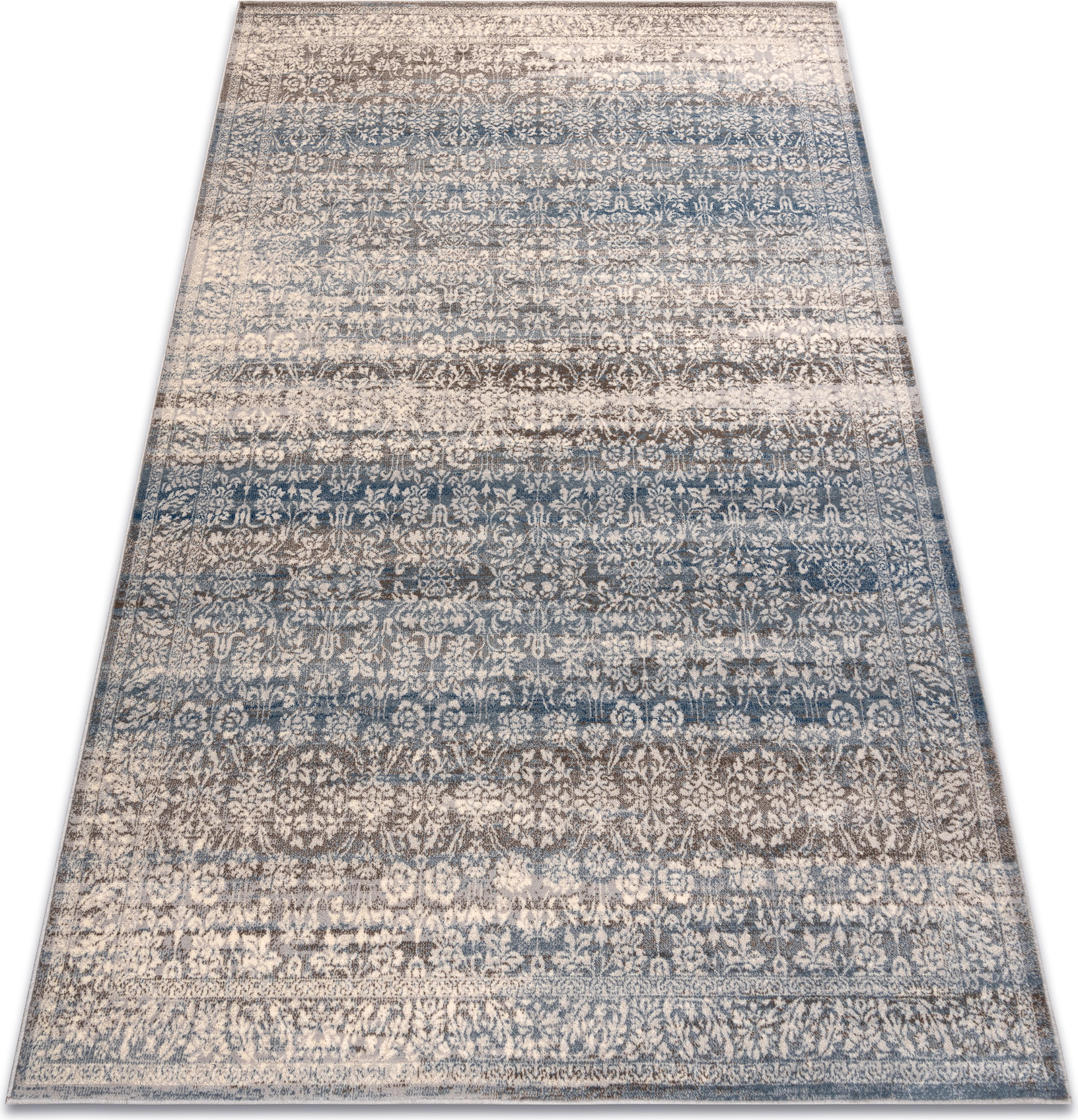 Dywan NAIN Ornament, vintage 7594/51655 beż / niebieski beżowy 80x150 cm