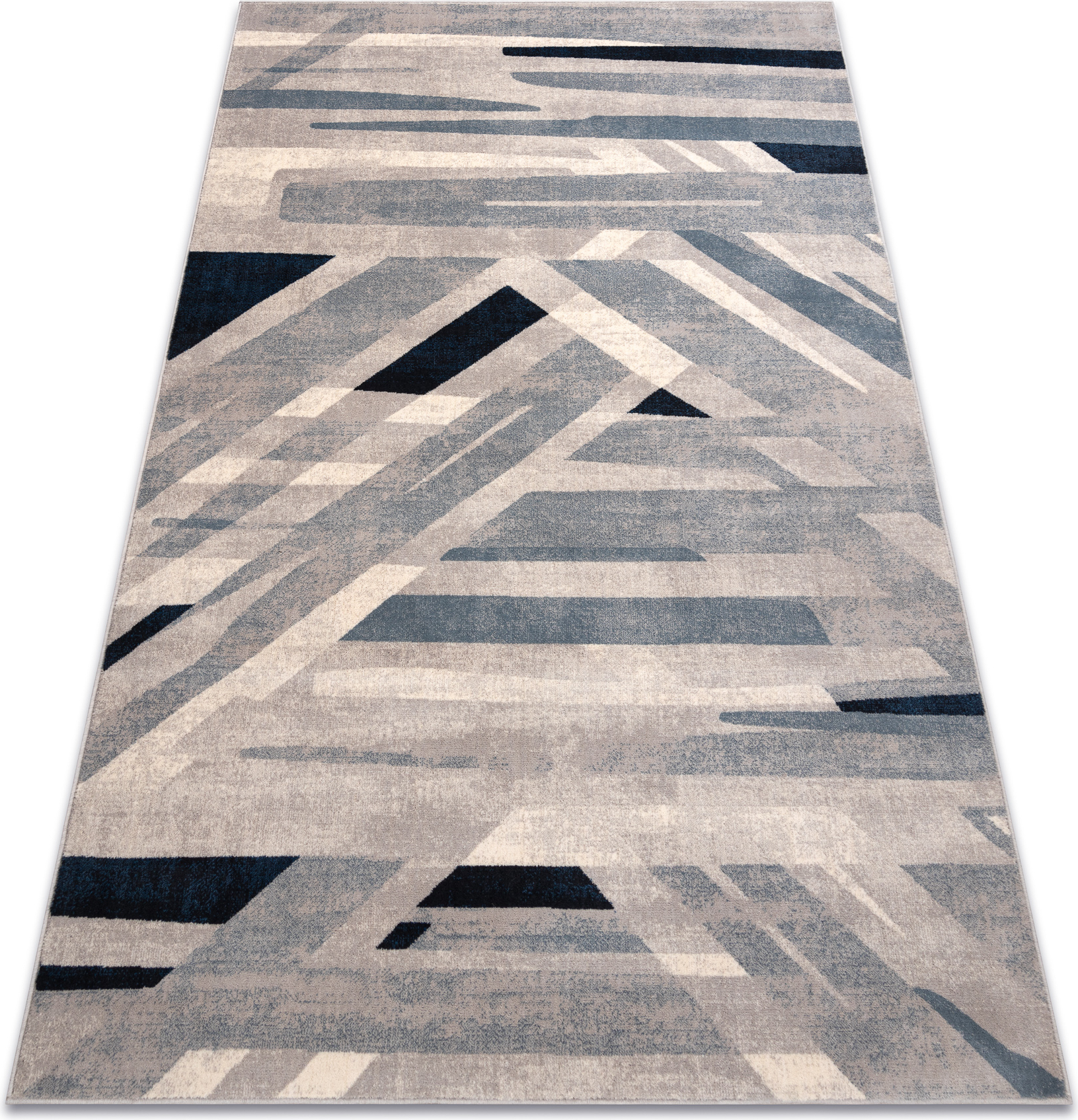 Dywan NAIN Geometryczny 7706/51655 beż / niebieski beżowy 160x230 cm