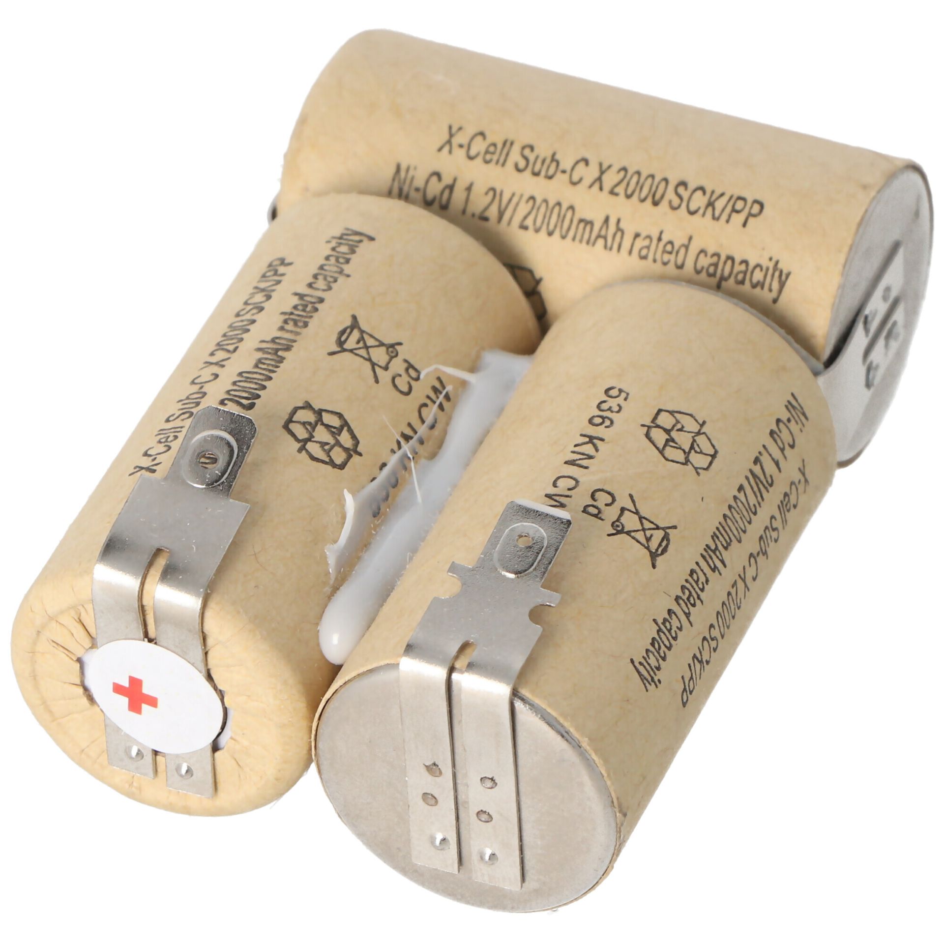 Akumulator AccuCell odpowiedni do odkurzacza ręcznego 3,6 V FASTON 4,8 mm