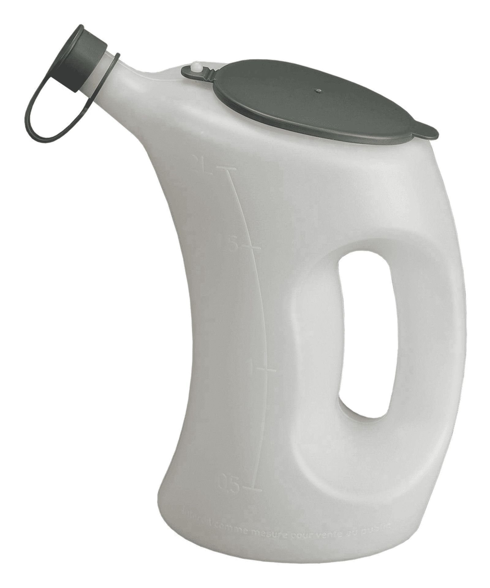 Dzbanek z pokrywką Pressol biały i przezroczysty 3000 ml