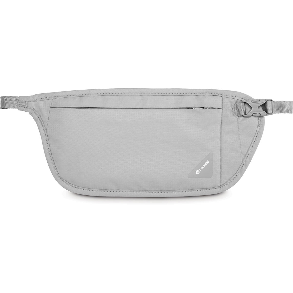 Damski sekretny portfel na biodro Pacsafe Coversafe V100 - szary