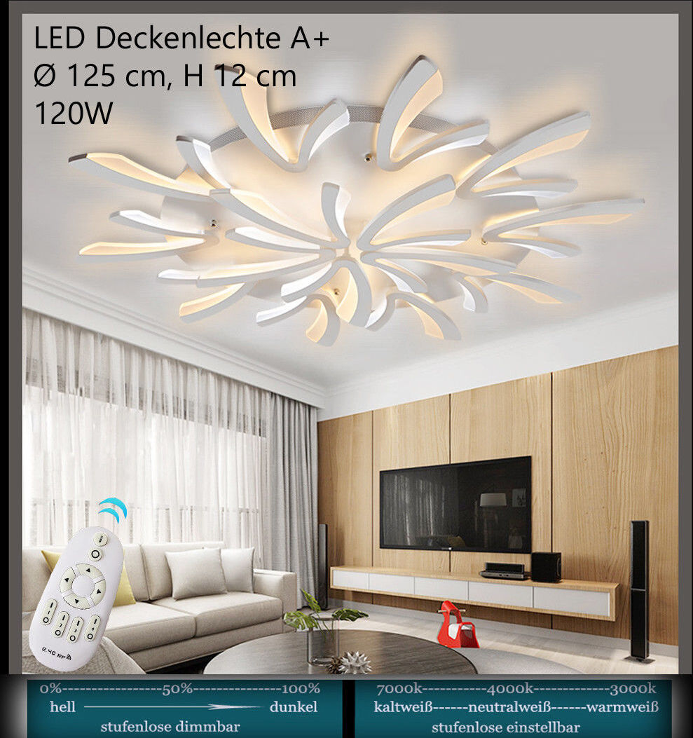 XW062white -15 lampa sufitowa LED z pilotem zdalnego sterowania regulowana barwa światła/jasność ściemnialna lampa sufitowa LED oświetlenie salonu sypialnia lampa
