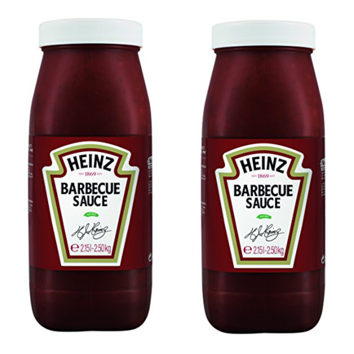 Heinz Barbecue sos słodko-pikantny plastikowy dzbanek 2150ml opakowanie 2 szt