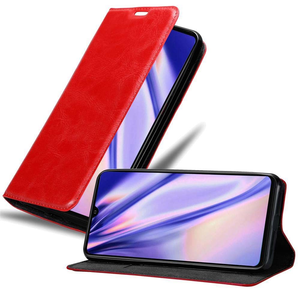 Etui ochronne Cadorabo do Huawei P30 PRO w kolorze czerwonym etui na telefon komórkowy z magnetycznym zamknięciem