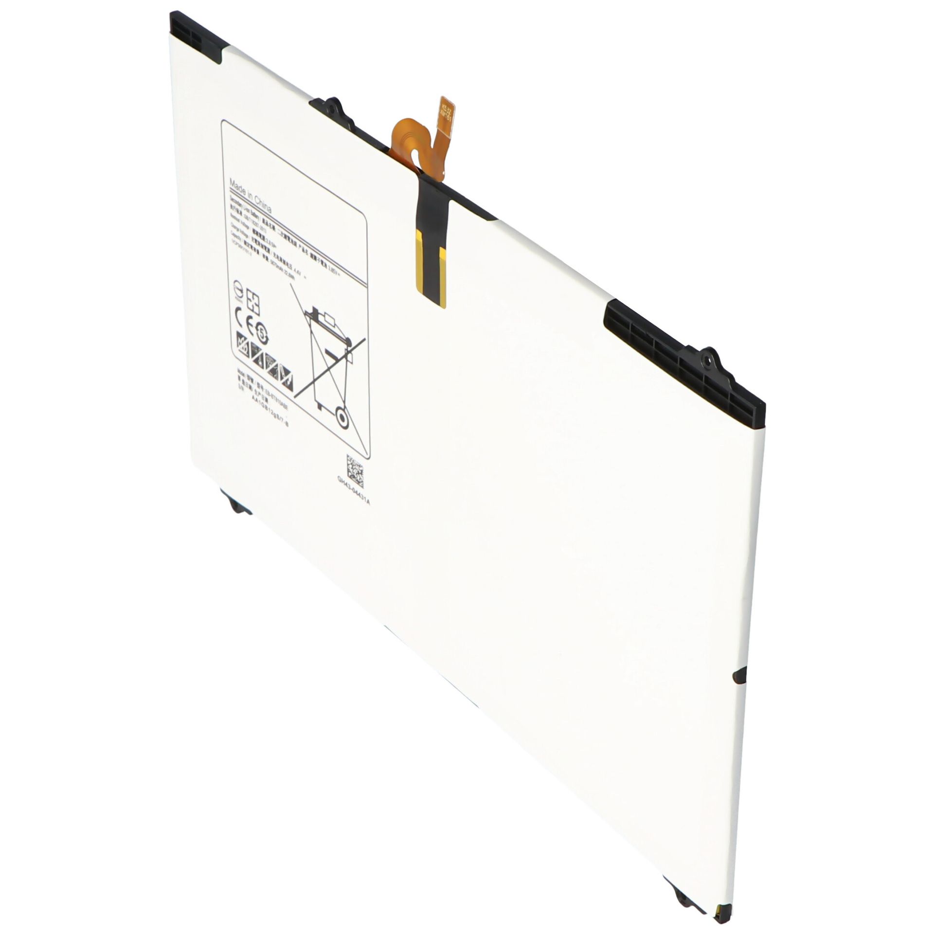 Bateria odpowiednia dla Samsung Galaxy Tab S2 9.7, SM-T810, SM-T813 Li-Polymer 3,8V 5800mAh 22,0Wh wbudowana, bez narzędzi