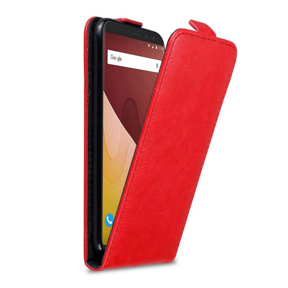 Pokrowiec Cadorabo do WIKO VIEW GO w kolorze czerwonym Etui z klapką na telefon komórkowy Etui Cover