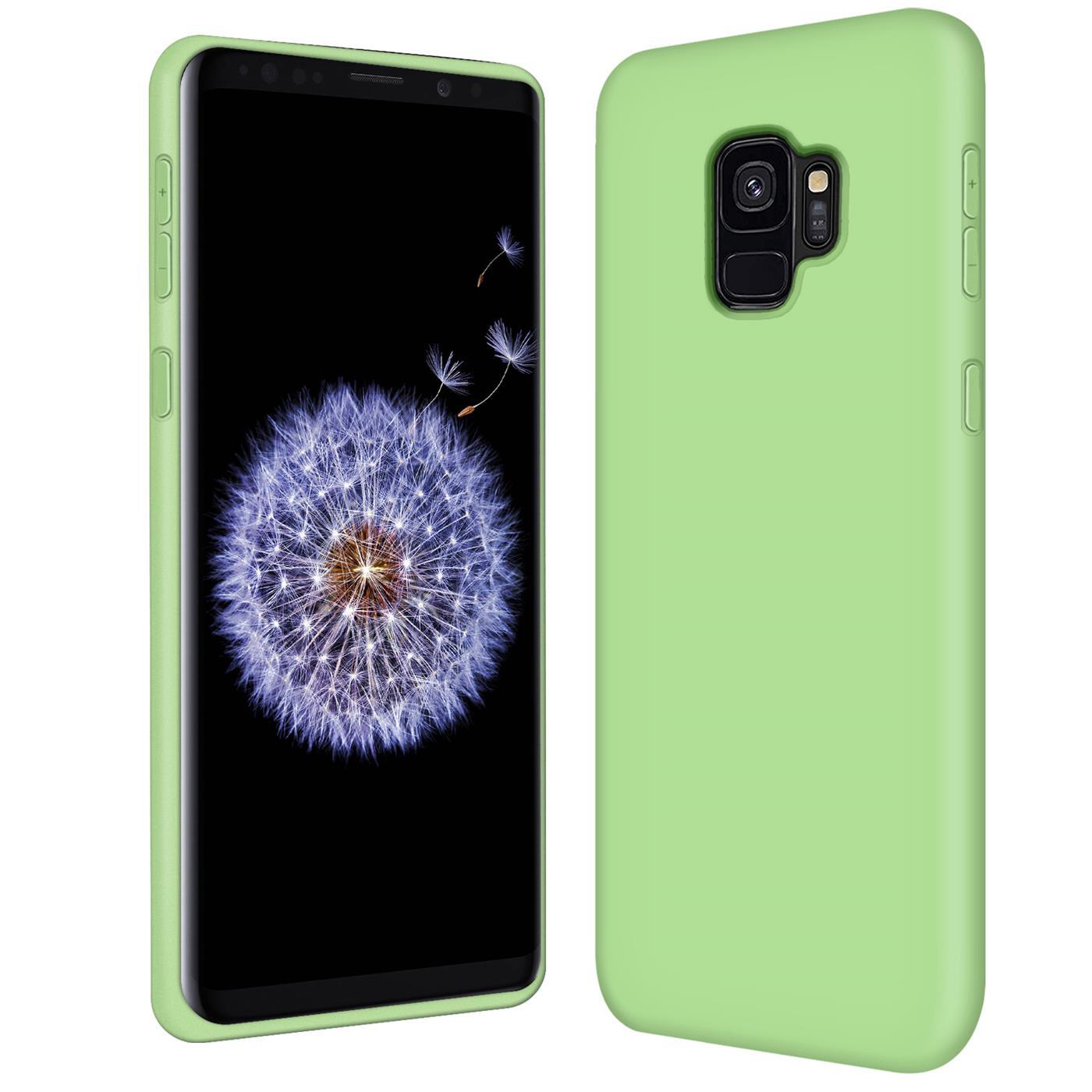 Etui na telefon komórkowy Samsung Galaxy S9 silikonowo-żelowe etui na telefon komórkowy, zielone
