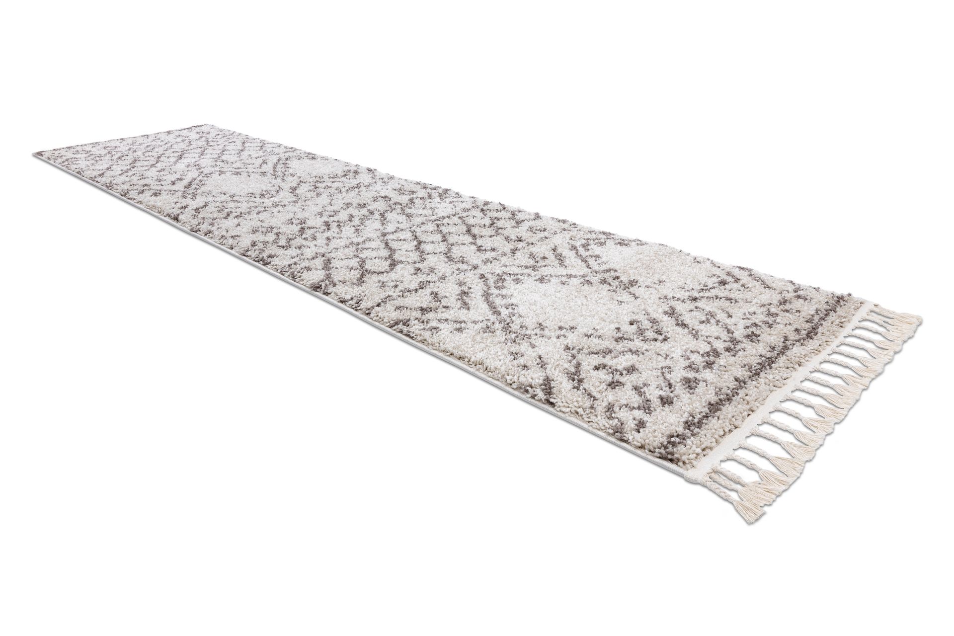 Dywan, Chodnik BERBER RABAT krem - do kuchni, przedpokoju, na korytarz beżowy 60x250 cm