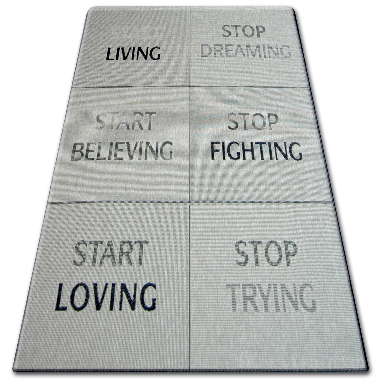 DYWAN SZNURKOWY SIZAL FLOORLUX 20275 YOLO srebrny / czarny szary 140x200 cm