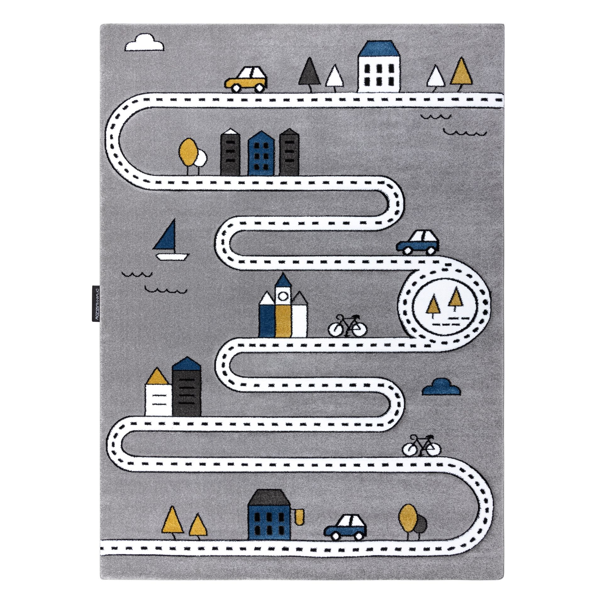 Dywan PETIT STREET ULICE szary 160x220 cm