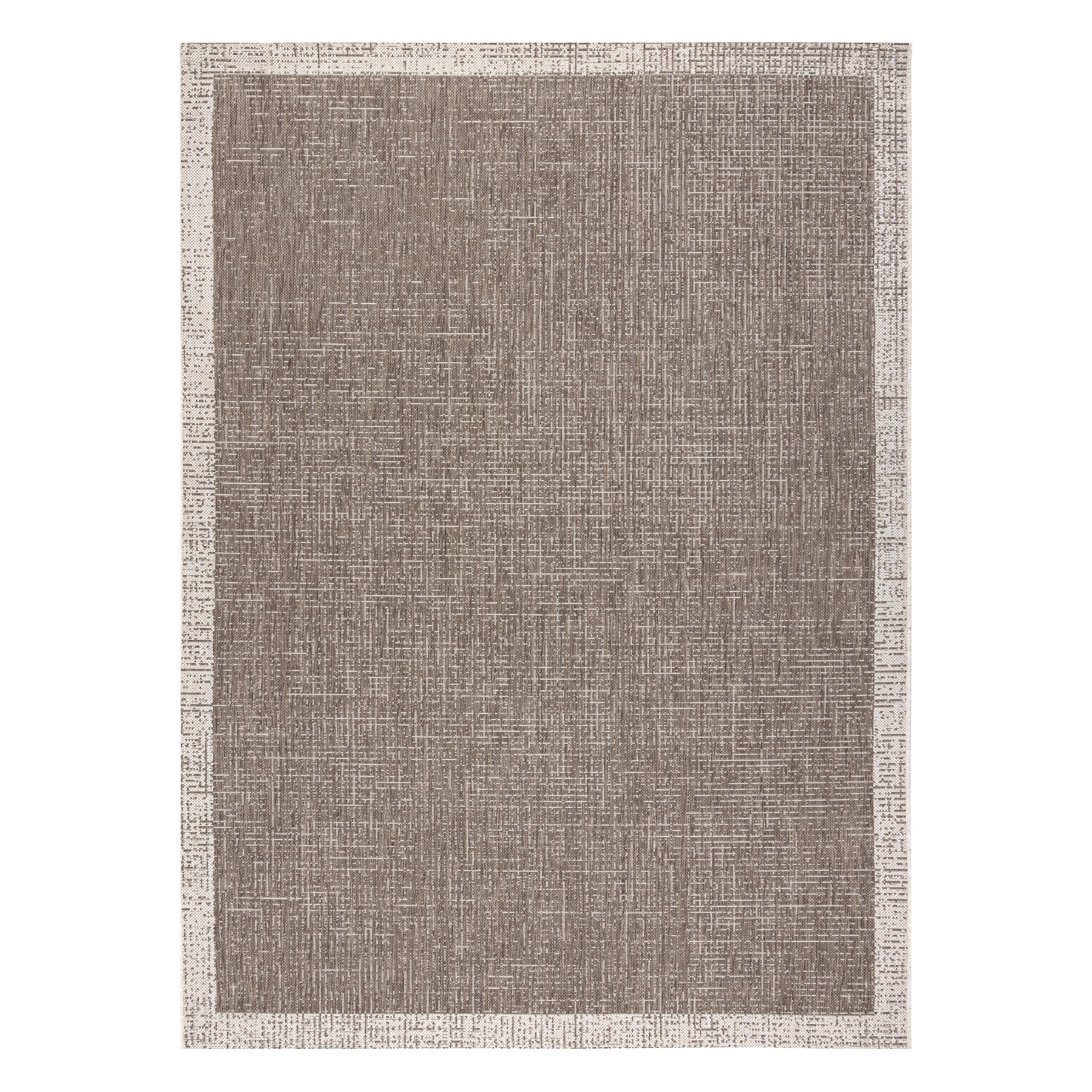 DYWAN SZNURKOWY SIZAL FLOORLUX 20401 Ramka taupe / szampański beżowy 140x200 cm