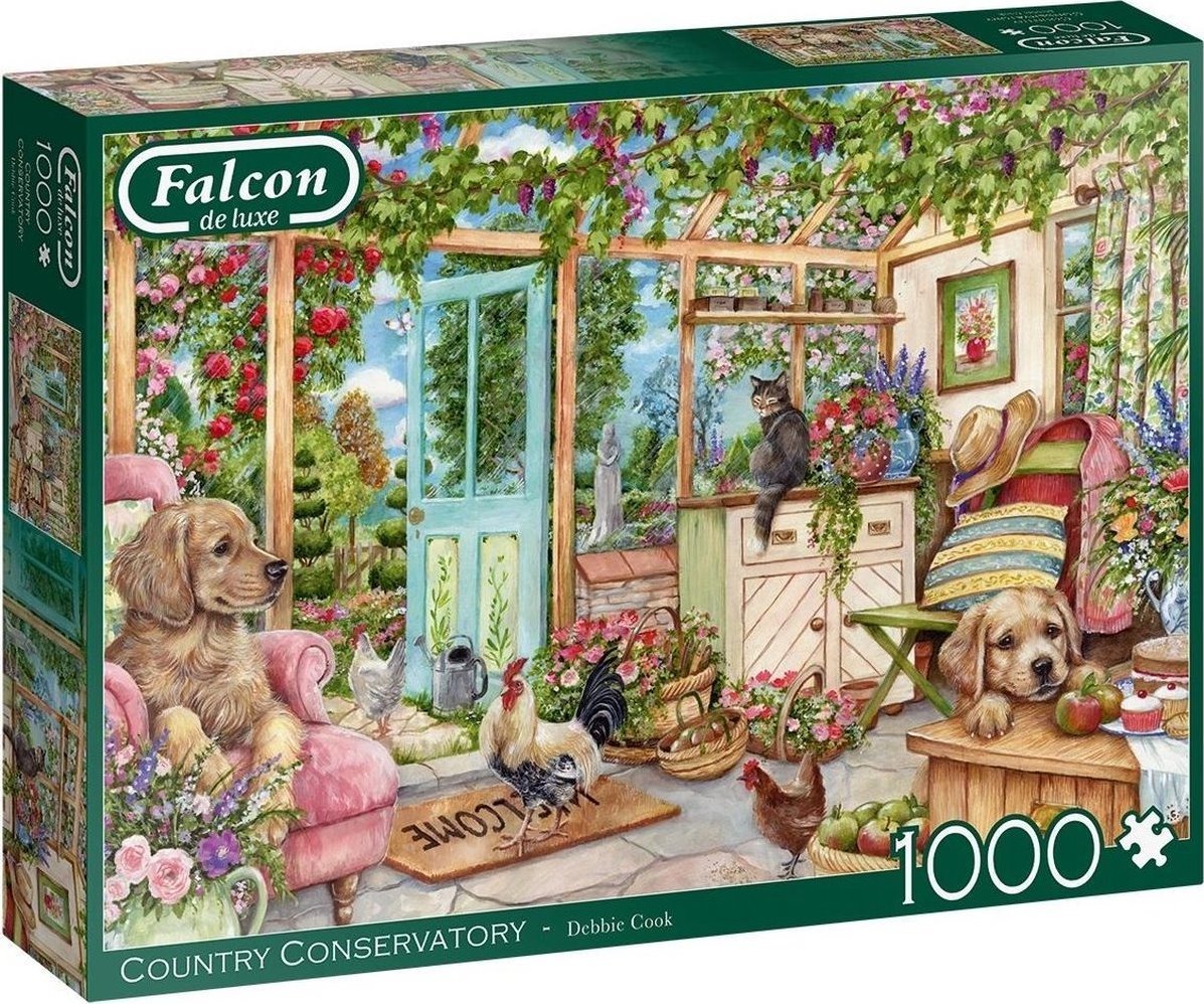 FALCON Puzzle Szklarnia 1000 elementów