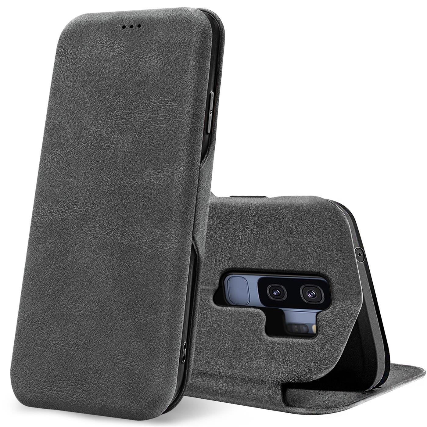 Etui z klapką do Samsung Galaxy S9 Plus Etui Book Cover na telefon komórkowy z miejscem na kartę Etui ochronne Premium