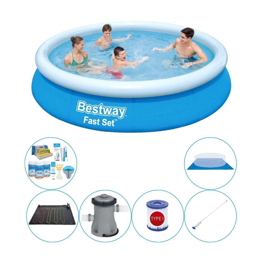 Bestway Fast Set 366x76 cm Rund - 7-teilig - Zestaw basenowy