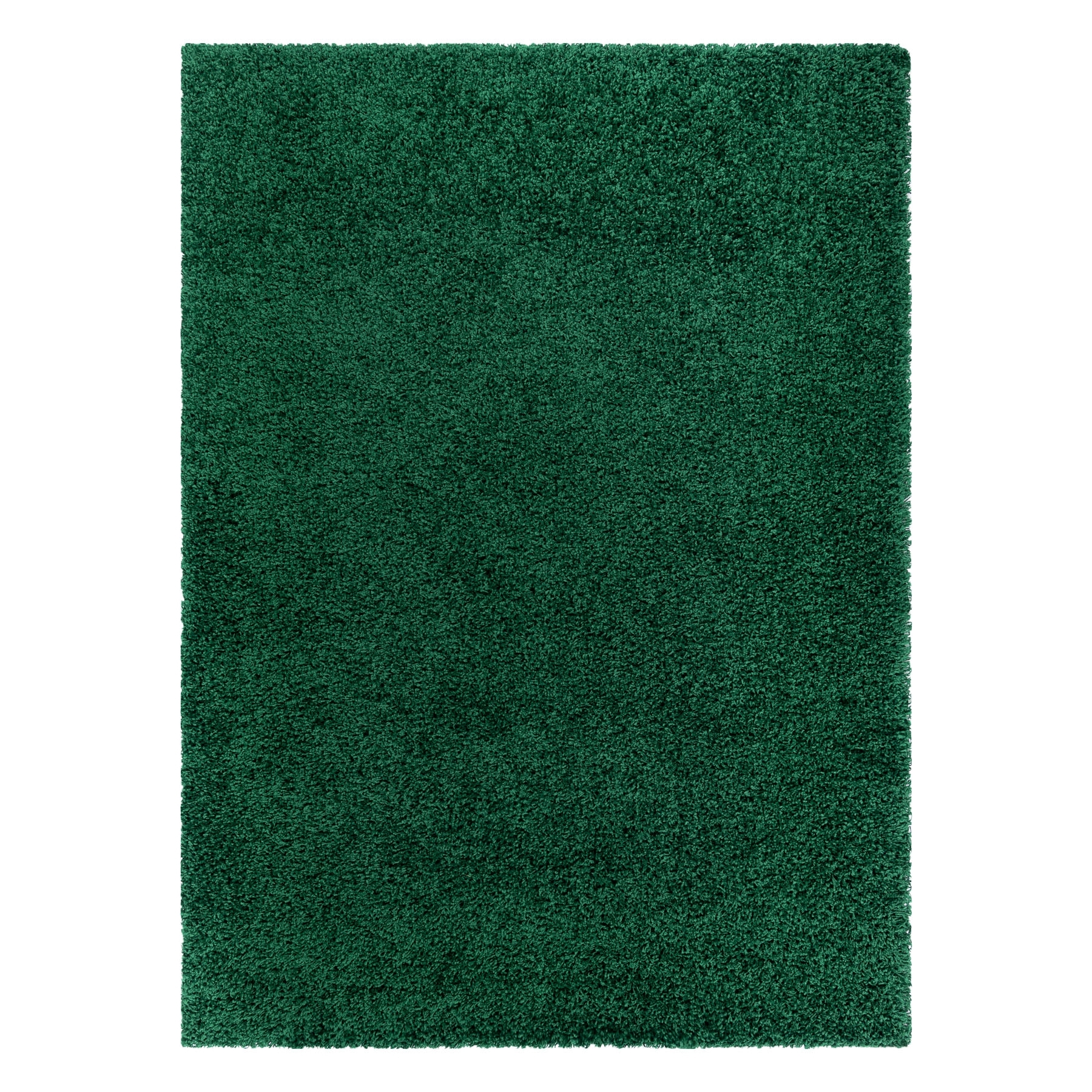 Dywan SOFFI shaggy 5cm butelkowa zieleń zielony 160x220 cm